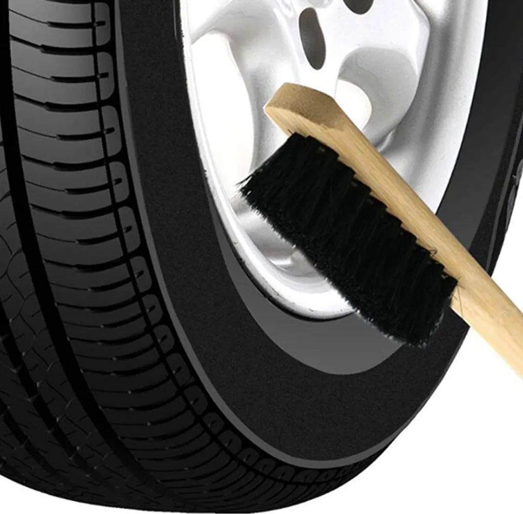 Spazzola Lavaggio Auto Professionale 40cm - Bambù e Setole Naturali