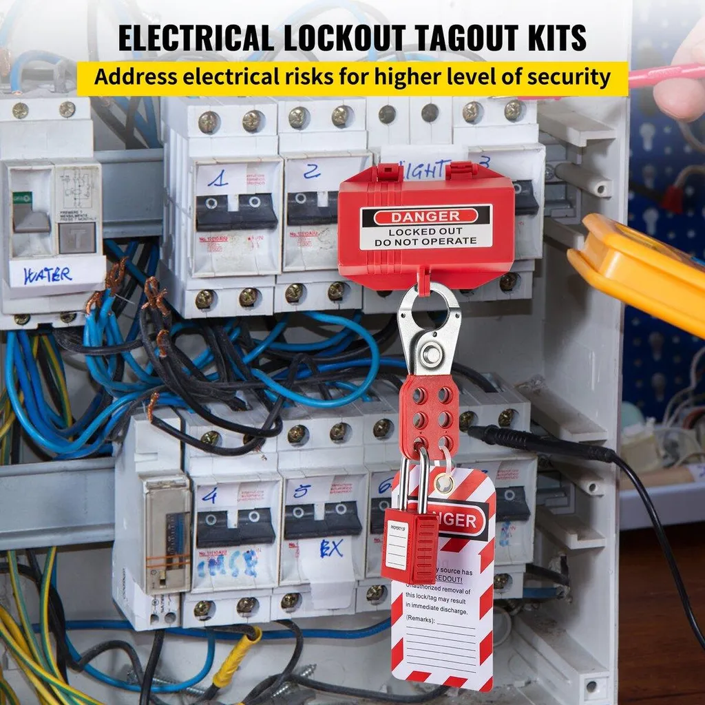 Kit loto électricité 42 pièces pour sécuriser la consignation usine