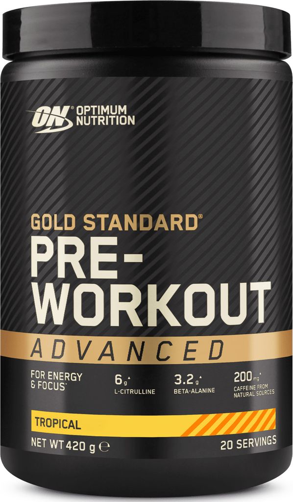 Optimum Nutrition Gold Standard, Pulver, Tropisch, L-Citrullin, 1 Stück(e), 420 g, Vitamin B12, Vitamin B6