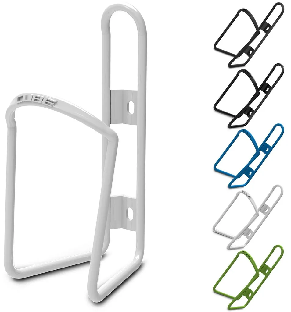 Porte-bouteille vélo Cube HPA coloris Vert - Support bidon robuste One Size