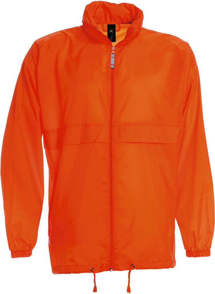 B&C JU800 | Jacket Sirocco / Uni - Farbe: Orange - Größe: XL