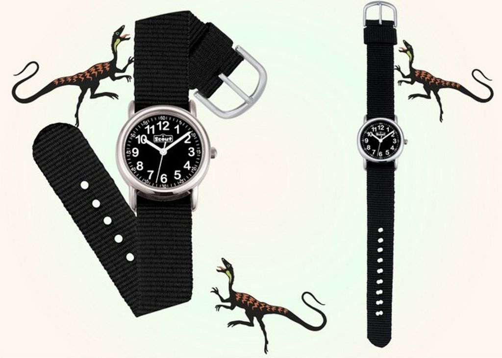 Scout Kinder Uhr Lernuhr Start Up - Cool Black Jungenuhr Produktbild 9