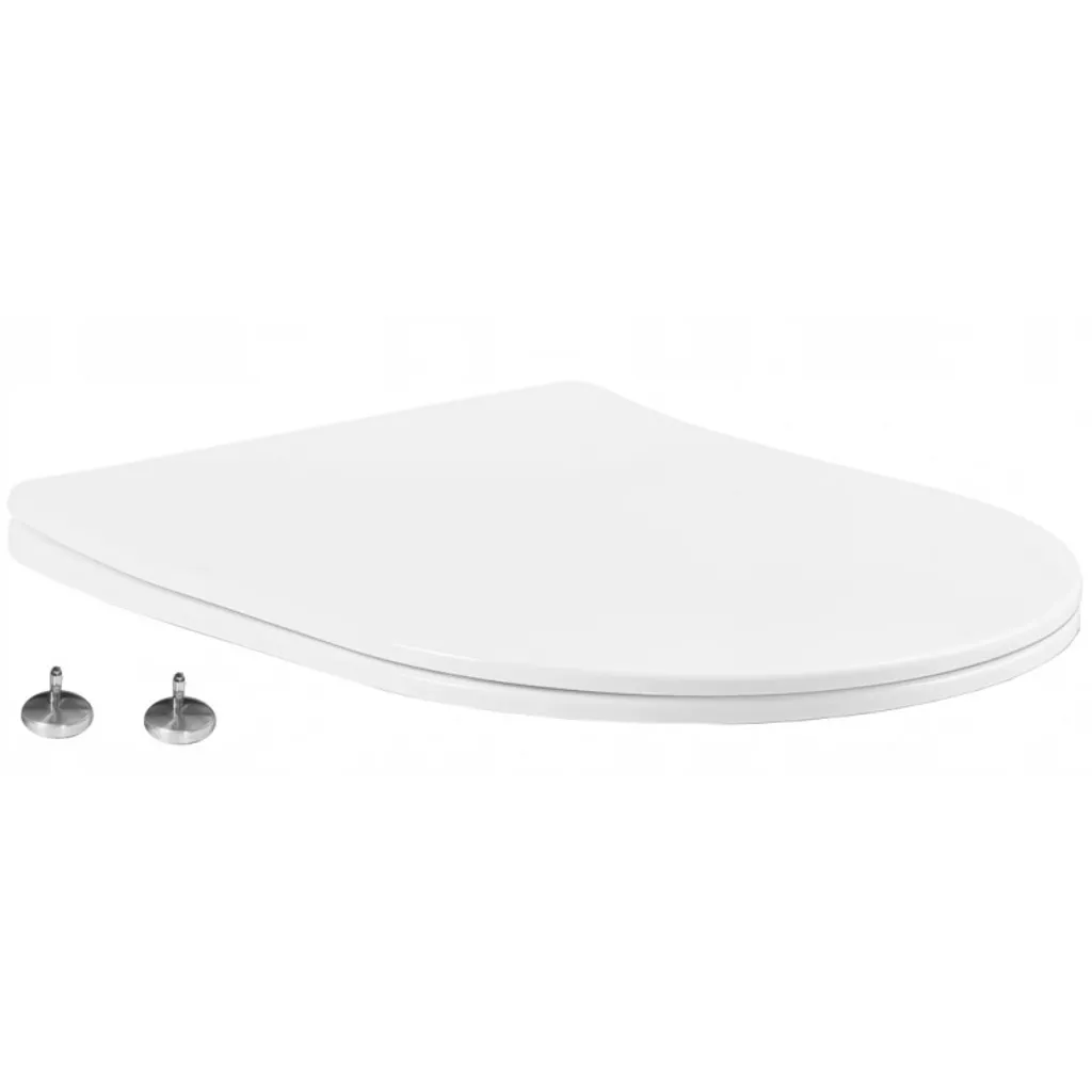 Abattant WC anti-claquement Soft Close blanc pour LENA SOFIA 0660