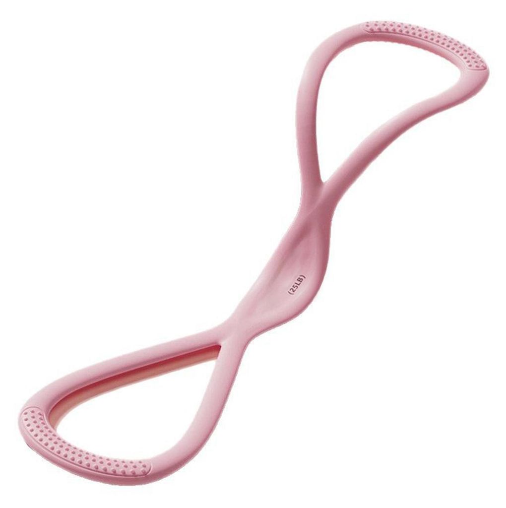 Fitness-Widerstandsband in Form einer Acht, rutschfest, aus Silikon, 15/25/35 lbs (ca. 7/11/16 kg), für Männer und Frauen, Arm- und Schulterdehnu...