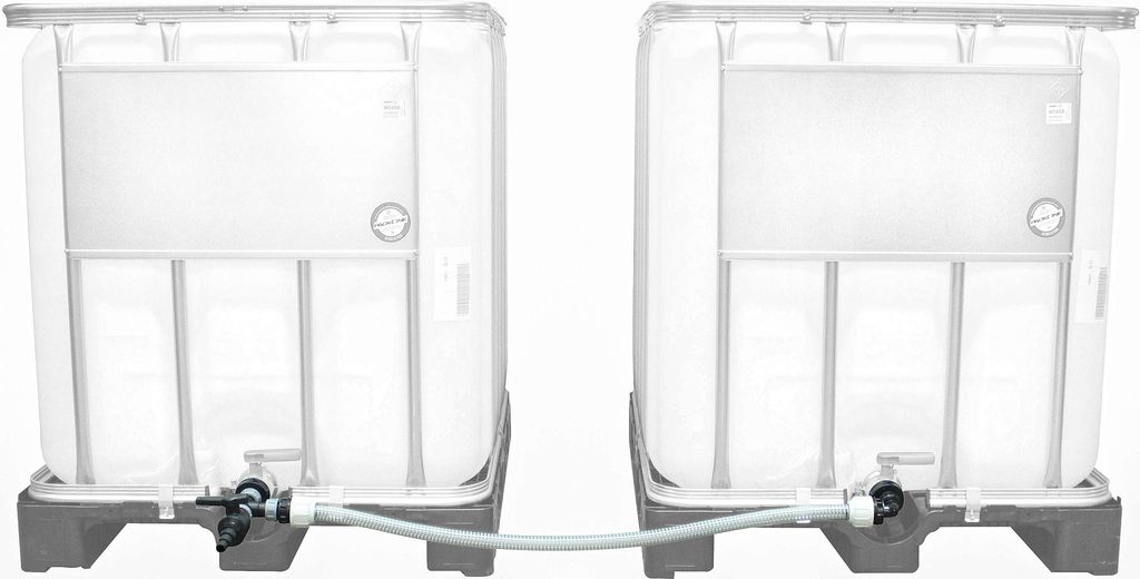IBC Tankverbinderset-Quick für 2 Tanks DN25