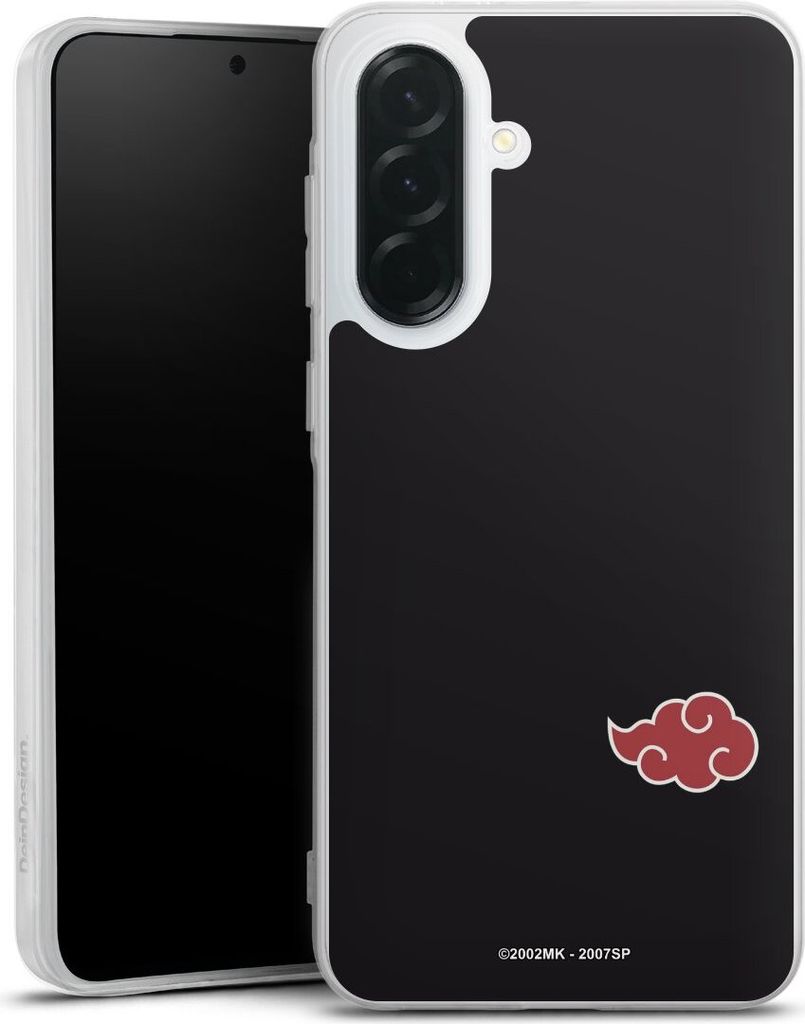 DeinDesign Handyhülle für Samsung Galaxy A36 5G Silikon Hülle Case Smartphone Schutzhülle Naruto Shippuden Offizielles Lizenzprodukt Akatsuki