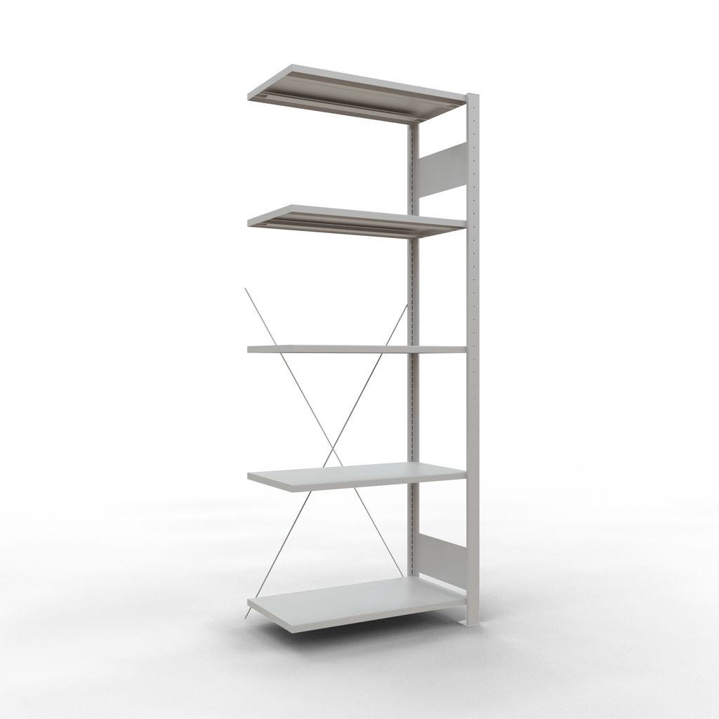 Stecksystem Anbauregal - 2000x 750x400 mm, Typ 150 kg