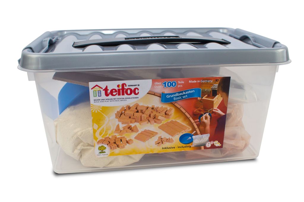 Stavebnice Teifoc Startovací set 100ks 30x14x19cm v Obrázek produktu 