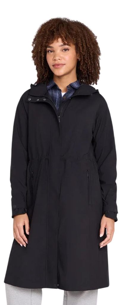 Animal - "Jade" Jacke, wasserfest für Damen, Lang MW5193 (42 DE) (Schwarz)