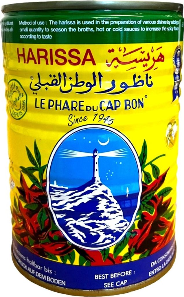 La Flamme du Cap Bon Harissa 500g Konserve (Chillipaste) Image du produit 