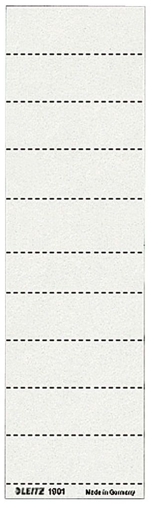 LEITZ Blanko Beschriftungsschildchen (B)60 x (H)21 mm weiß Produktbild 