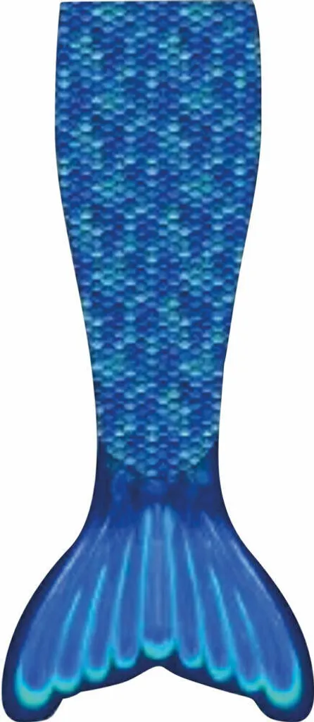 Queue de Sirène Sécurisée Fin Fun Bleu - Nager sans Effort en S/M