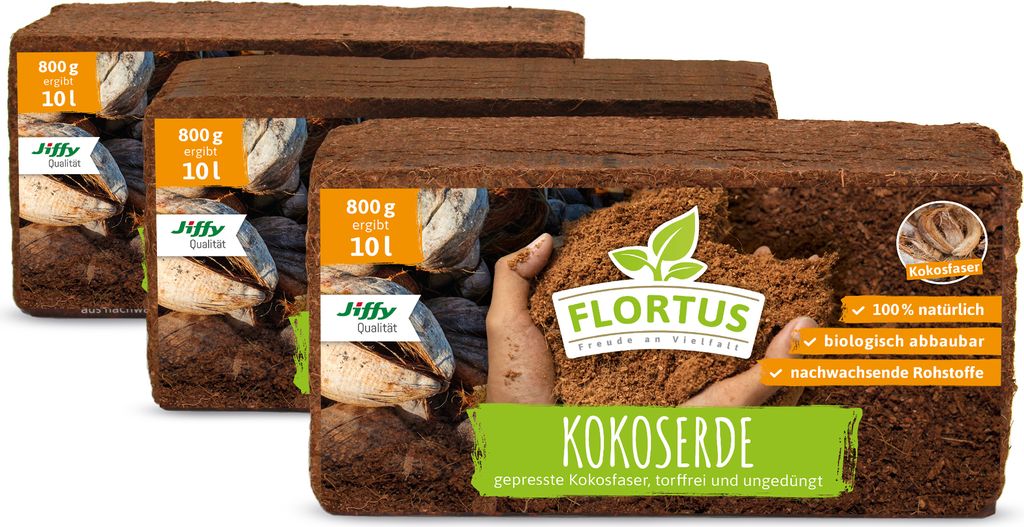 Kokoserde (800 g, ergibt 10 l) | Kokos-Quellerde Produktbild 6