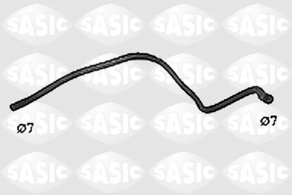 SASIC SWH0295 Tubo radiatore OE 1351G7 compatibile con ZX