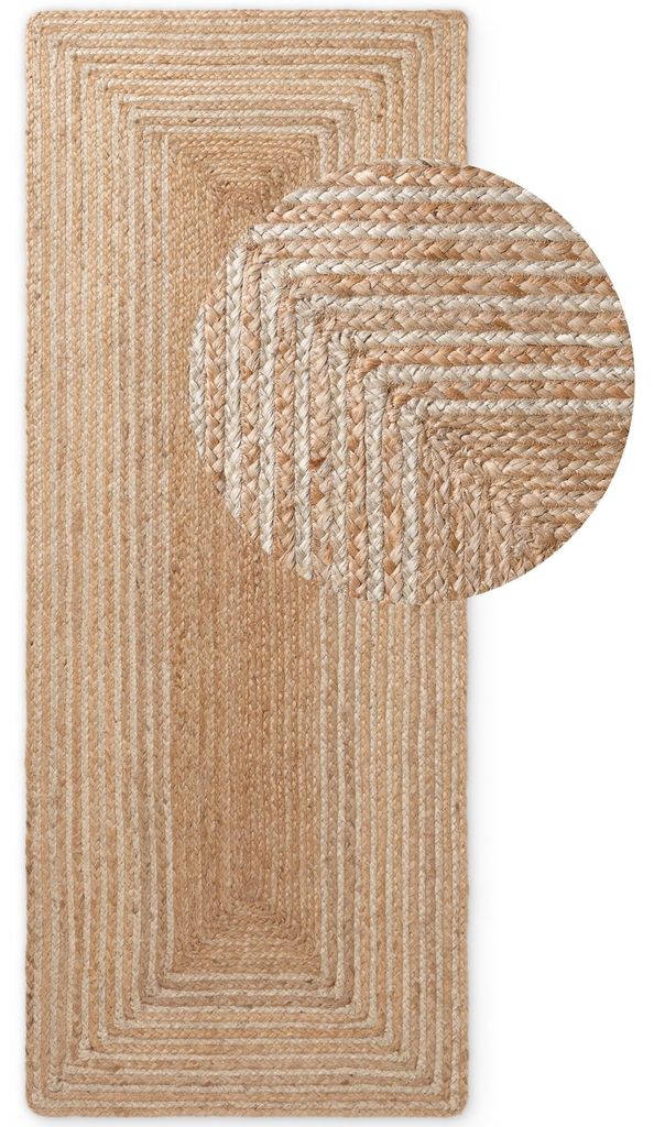 Hanse Home Jute Teppich Juno Line, Handgewebt, Naturfaser, Produktbild 