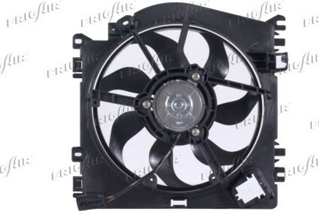 FRIGAIR 0509.2001 Lüfter Motorkühlung Kühlerlüfter für RENAULT Clio III Schrägheck (BR0/1, CR0/1) Wasserkühler Ø340mm