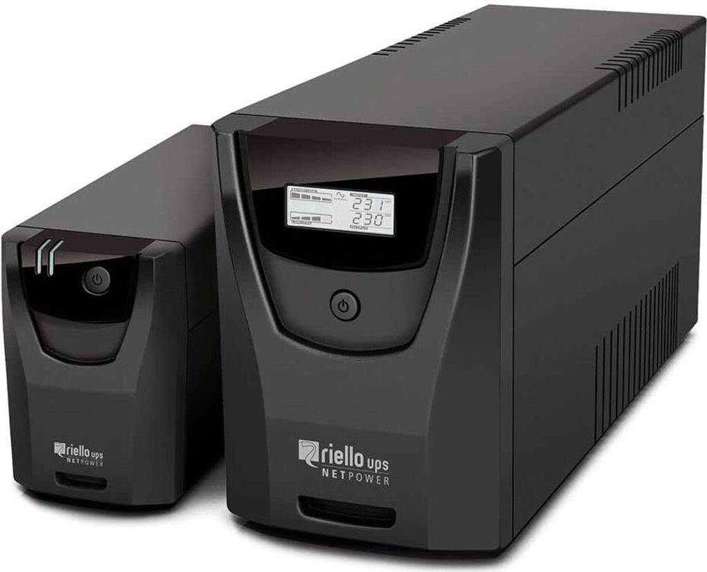 Riello NPW 1000, Line-Interaktiv, 1 kVA, 600 W, Pseudo Produktbild 