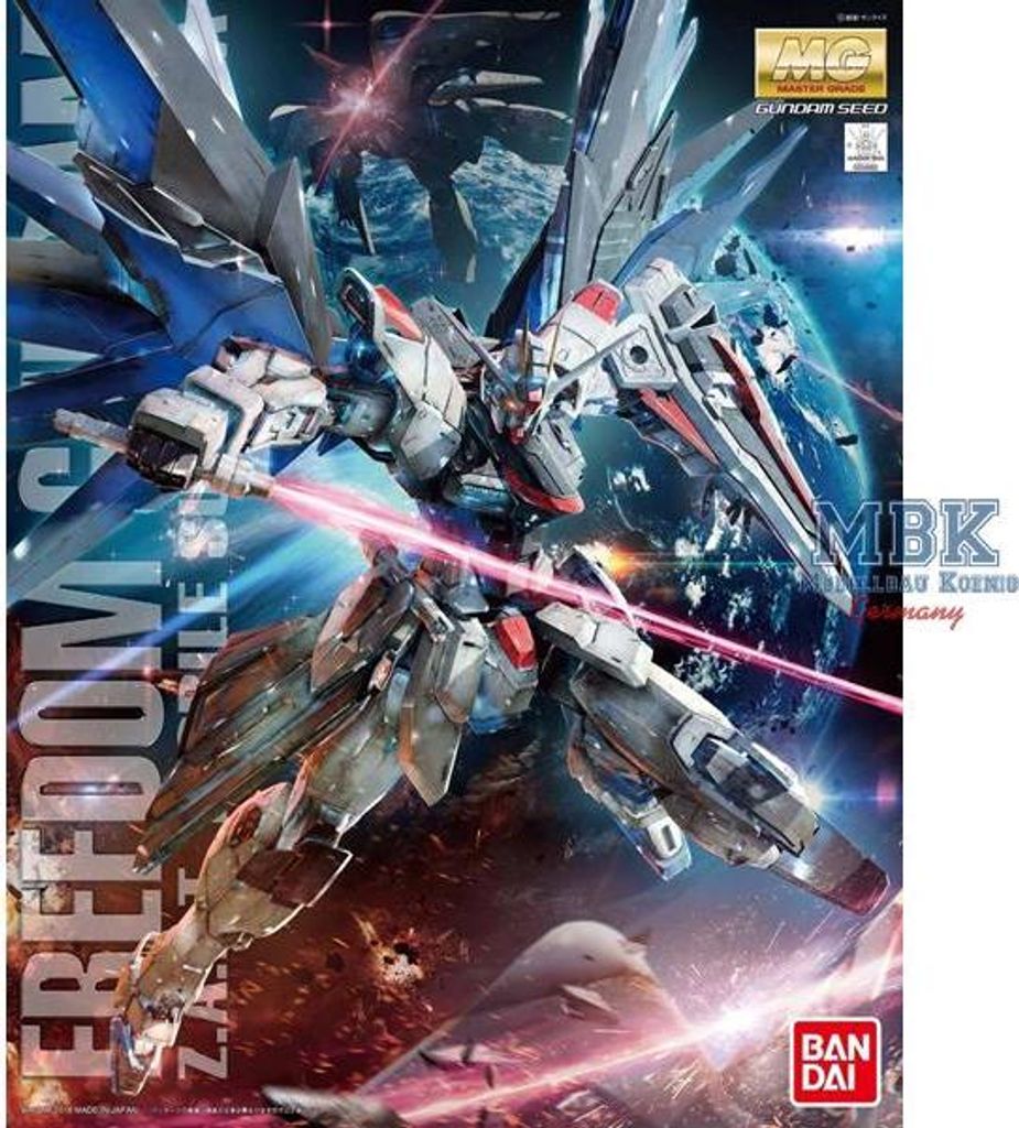 BANDAI BAN5061611 MG ZGMF-X10A Freedom Gundam Ver. 2.0 21 Produktbild 