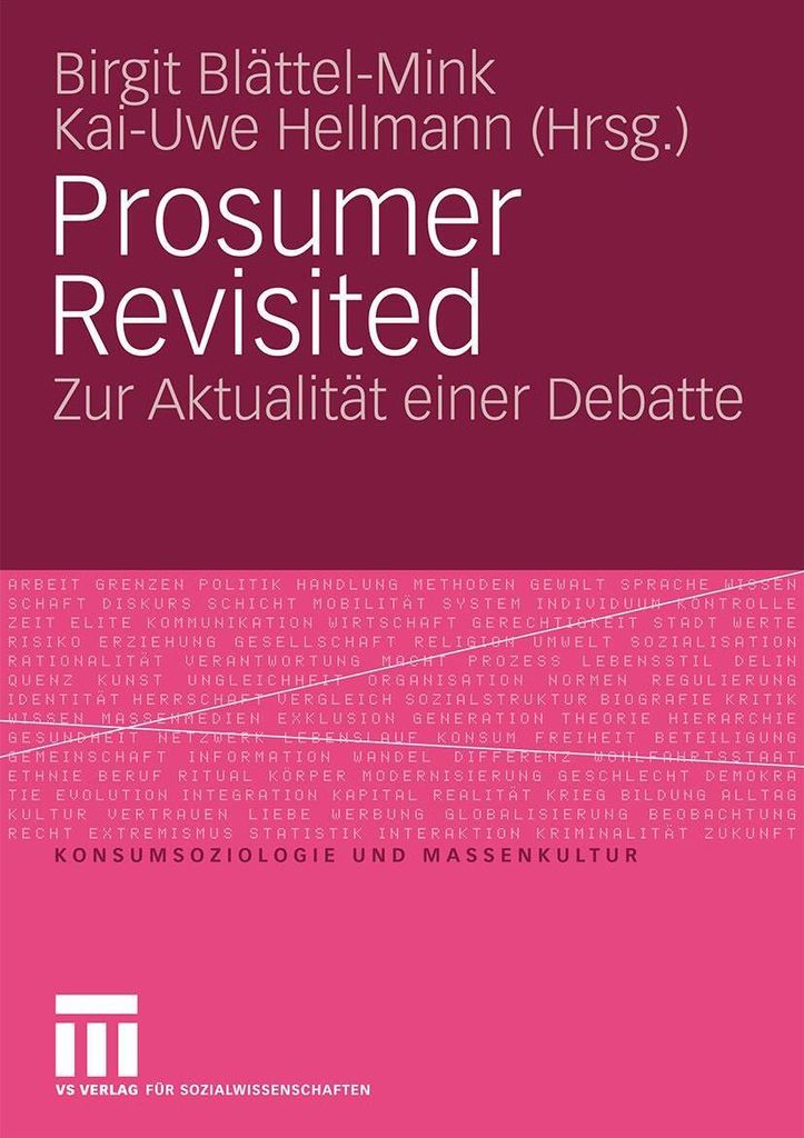 Prosumer Revisited: Zur Aktualität einer Debatte Book