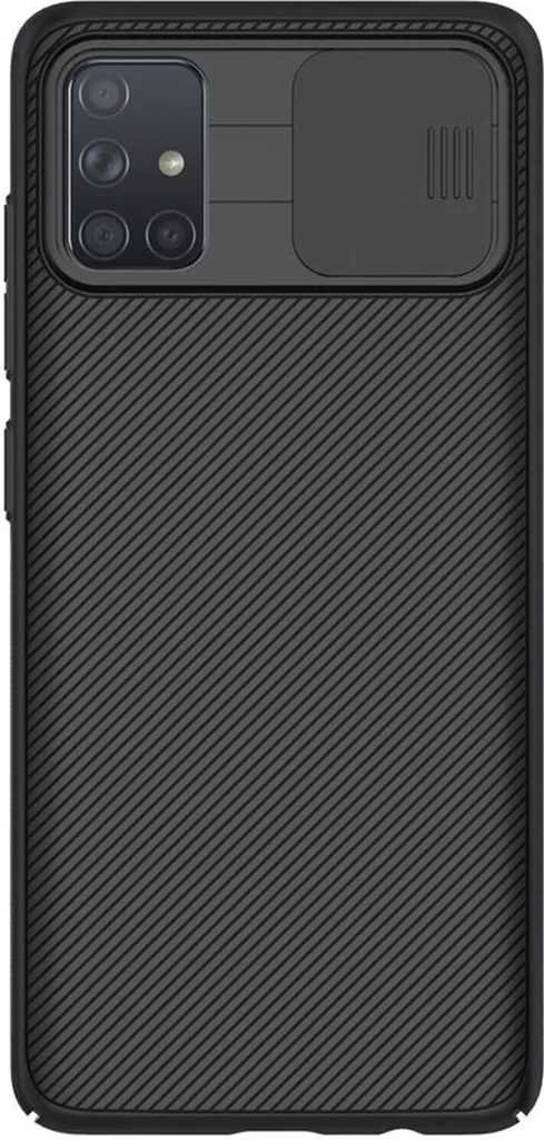 Nilkin CamShield Case Custodia sottile per telefono cellulare con protezione della fotocamera Cover per fotocamera compatibile con Samsung Galaxy A72 (A725F)
