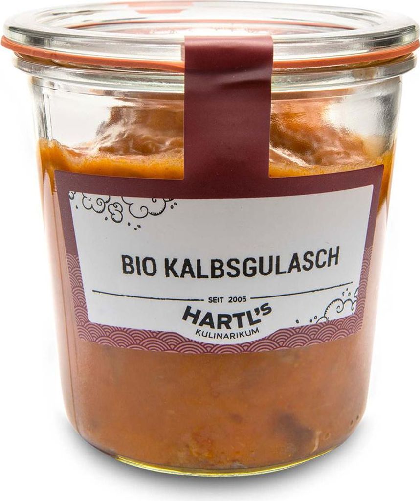 Kalbsgulasch 460g - Fertiggericht von Hartls Kulinarikum Produktbild 