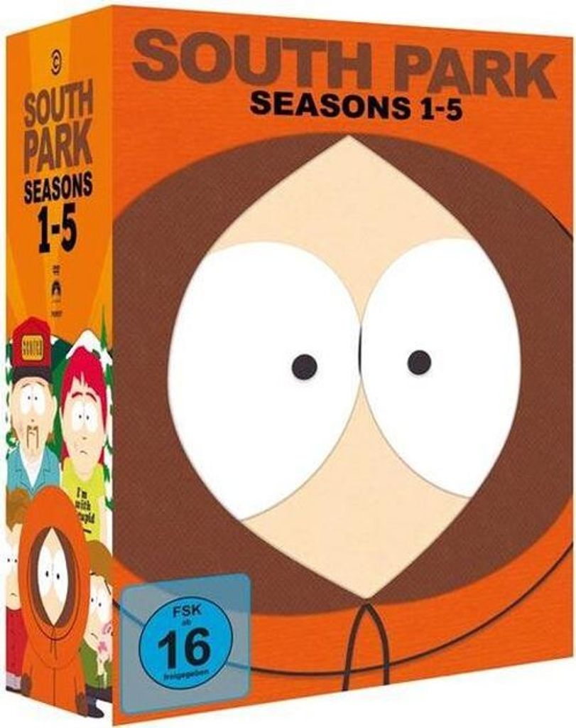 South Park - Season 1 - 5  [15 DVDs] Produktbild 