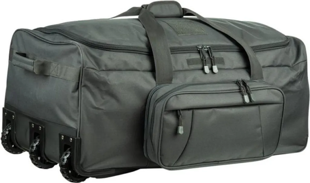 Grand sac de transport tactique à roulettes Wolf Bag 136 litres Gris 101 Inc