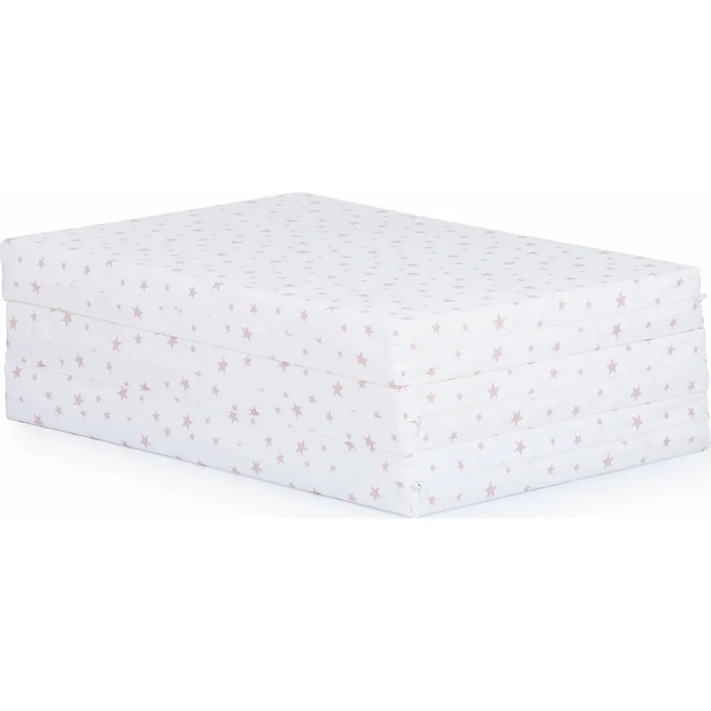Matelas de Voyage Pliable 60x120 cm CHIPOLINO avec Motif Étoiles Douces