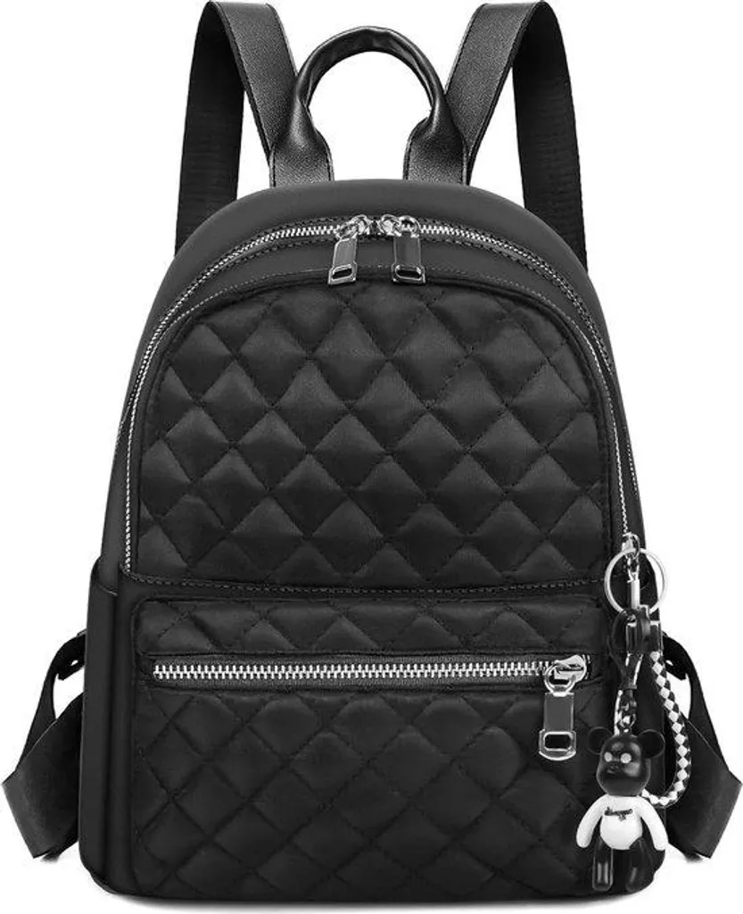 Sac anti-vol spacieux en nylon - Petit sac résistant avec multipoches
