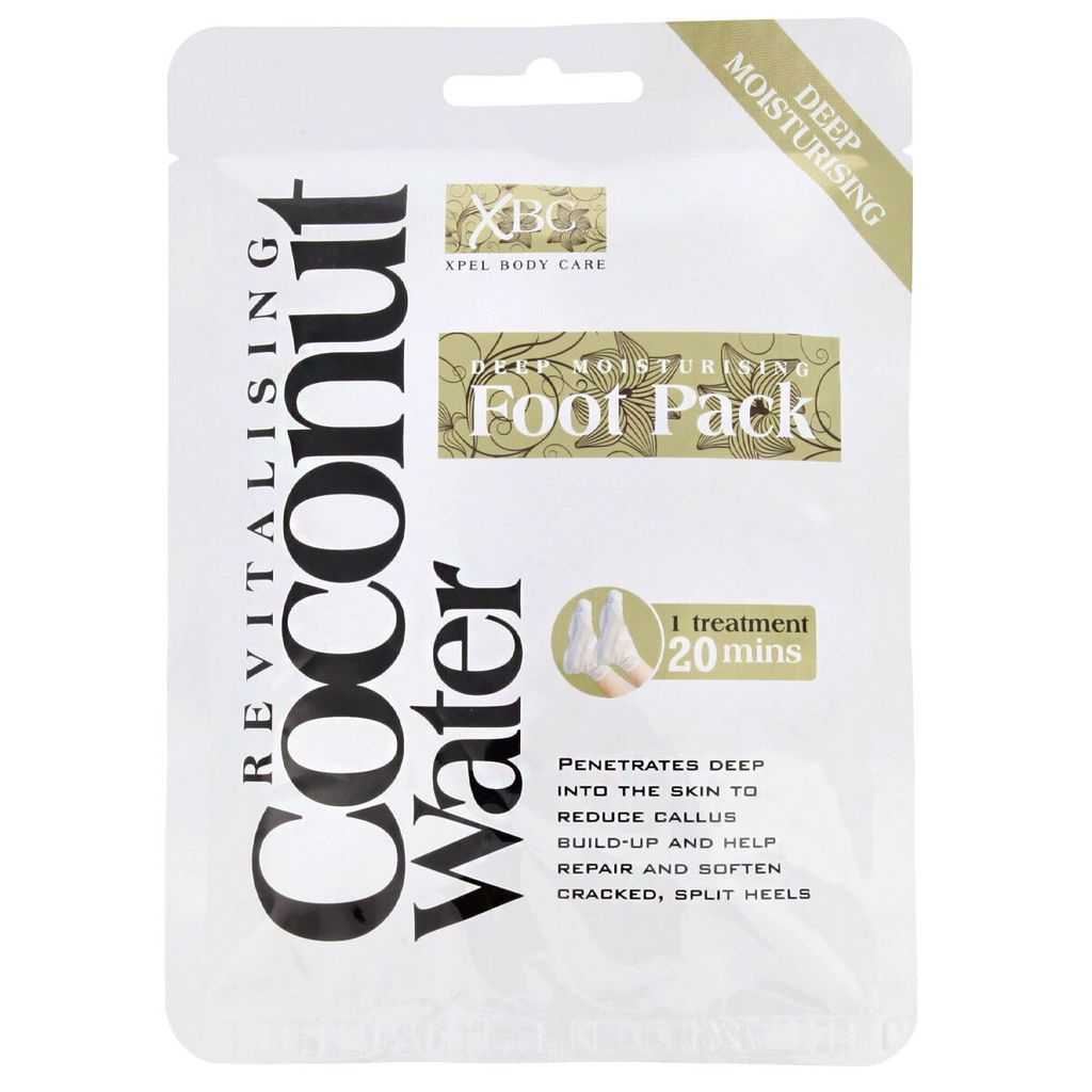 Xpel Coconut Water Foot Pack Feuchtigkeitsspendende Fuß bä der 1 Paar