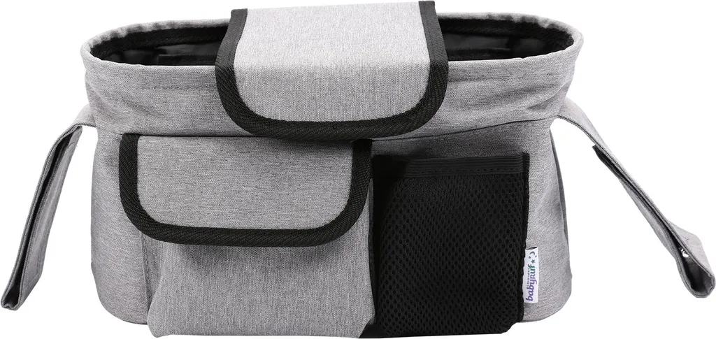 Sac de Rangement Poussette Universel Olympia BO100 - Gris Anthracite