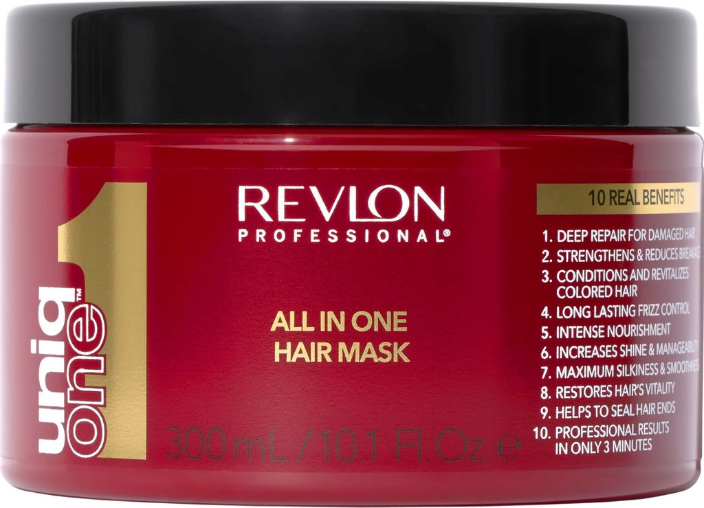 A product shot of a hair mask jar.