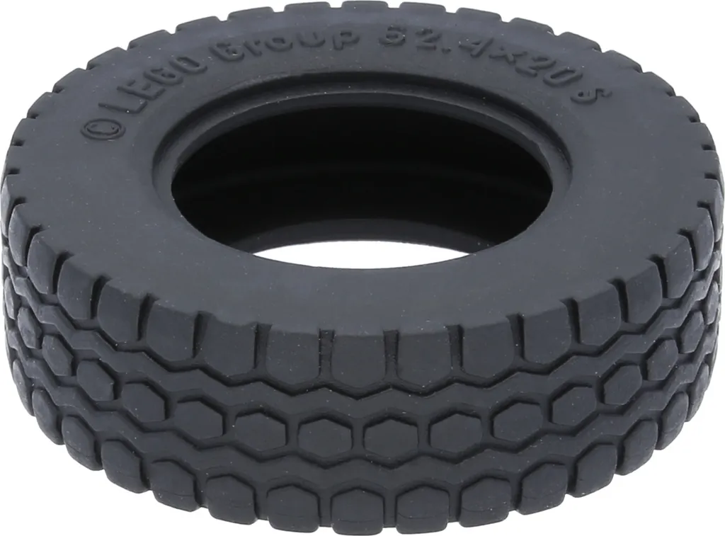Roues LEGO 62,4 x 20 mm Haute Adhérence pour Camion et Tout-Terrain