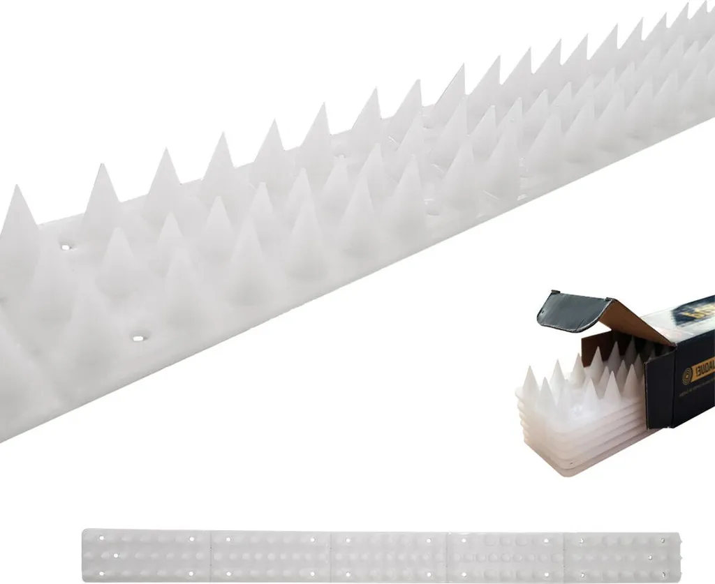 Set 6 Dissuasori Gatti Grigio Moderno - Barriera Protettiva 50cm