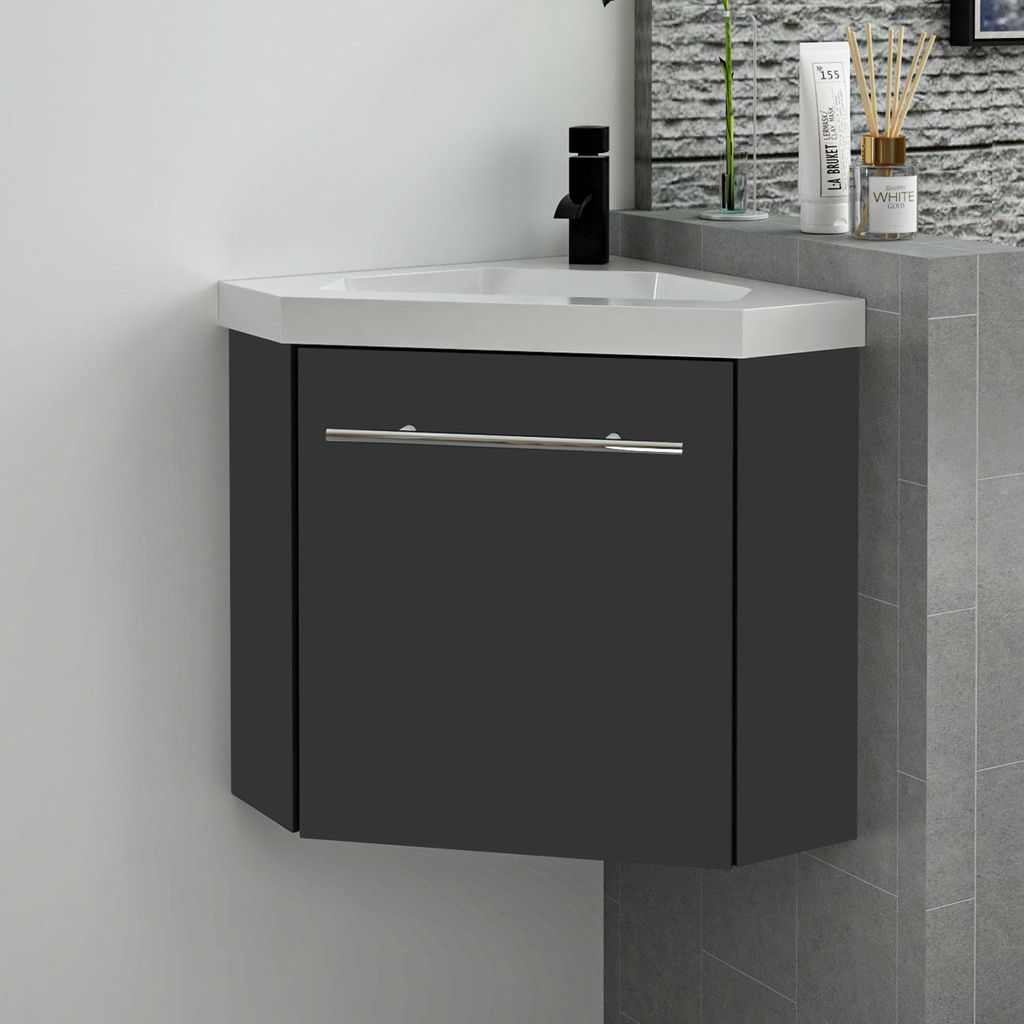 Acezanble Meuble Lave-Mains Moderne à Suspendre avec Image du produit 