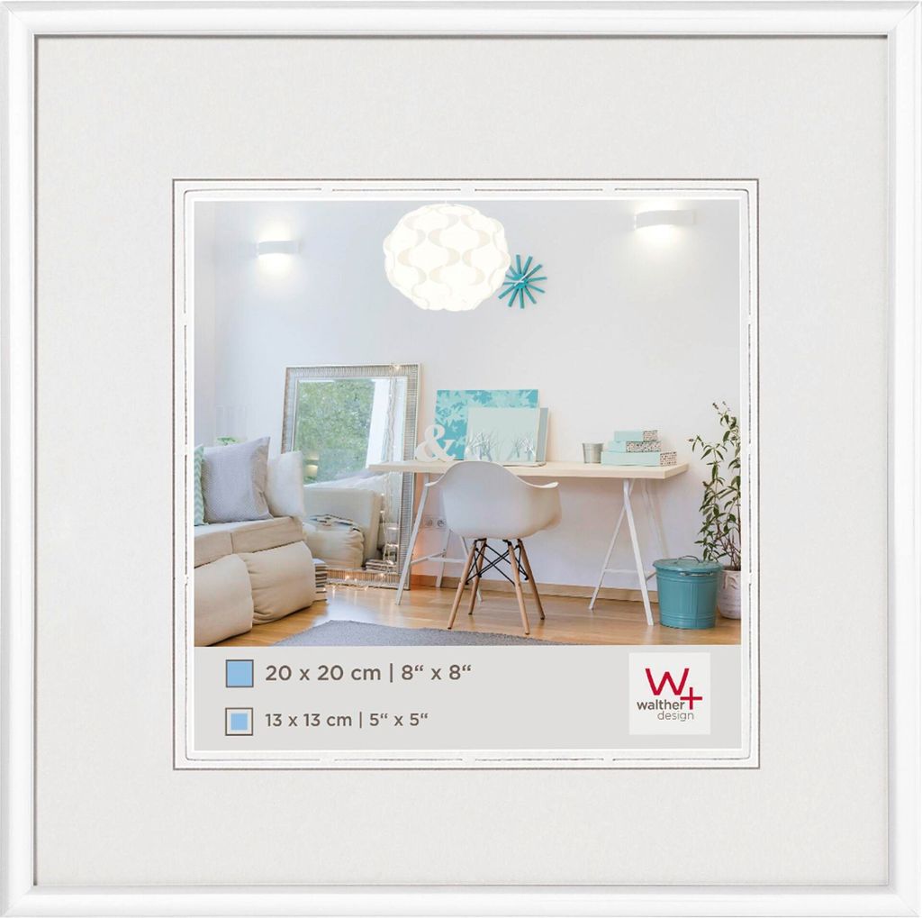 Walther New Lifestyle      20x20 Kunststoff weiß           Immagine del prodotto 