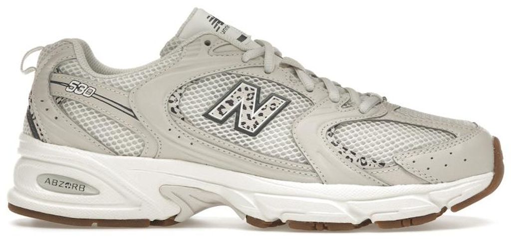 New Balance 530 Moonbeam Cow Print - EU 40.5 Produktbild 
