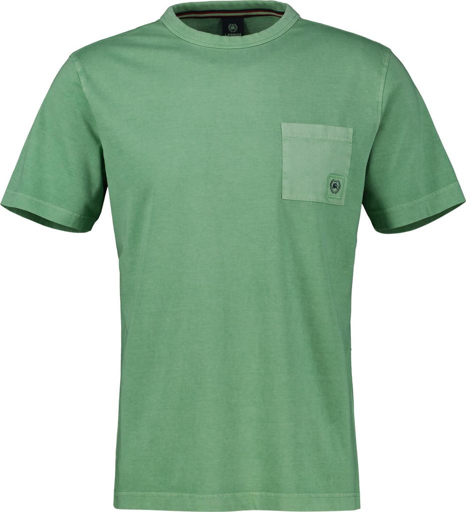 LERROS T-Shirt Rundhals mit aufgesetzter Brusttasche aus Jersey-Baumwollqualität