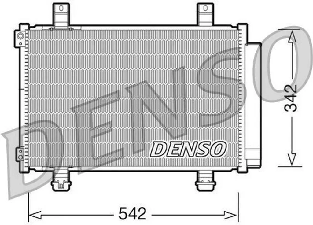 Condenseur de clim DENSO DCN47005 OE 4709214 avec sécheur pour Agila B