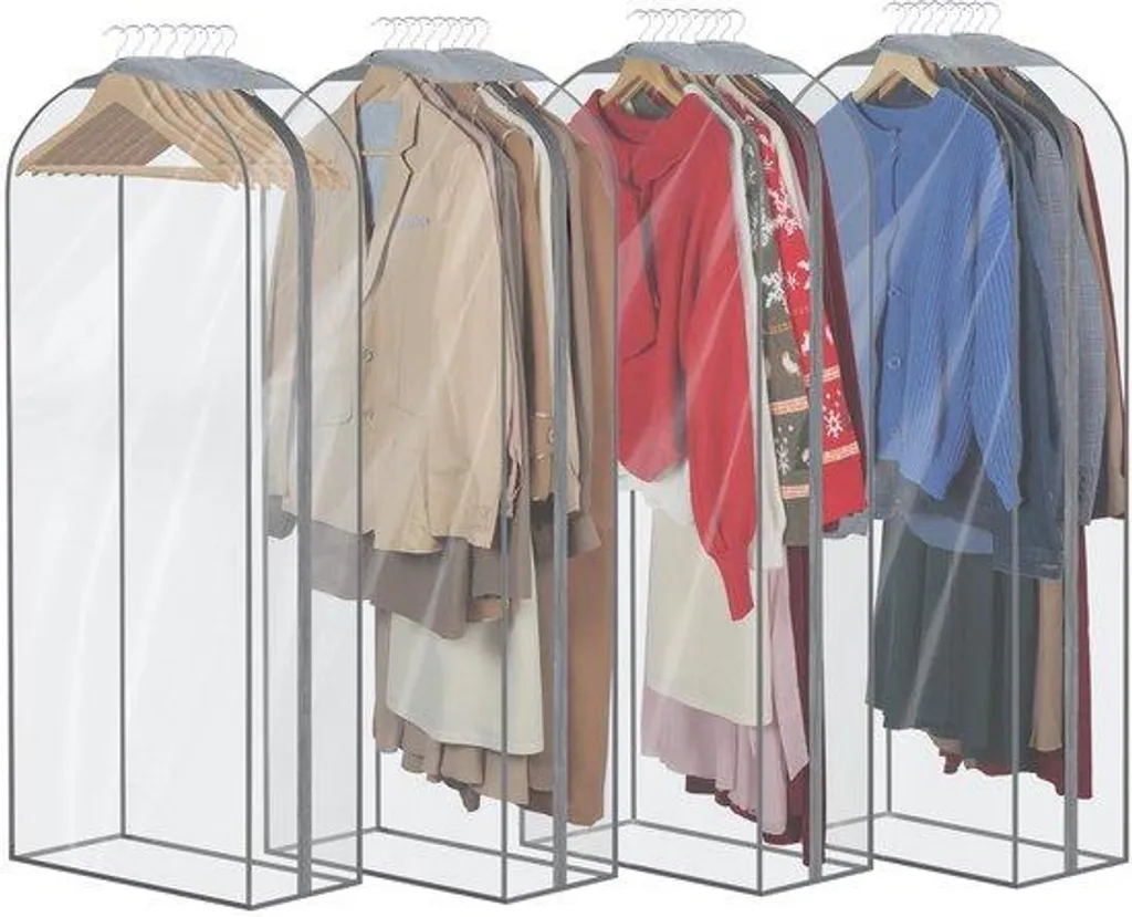 Housse de voyage respirante pour costumes et robes longues 127x60 cm