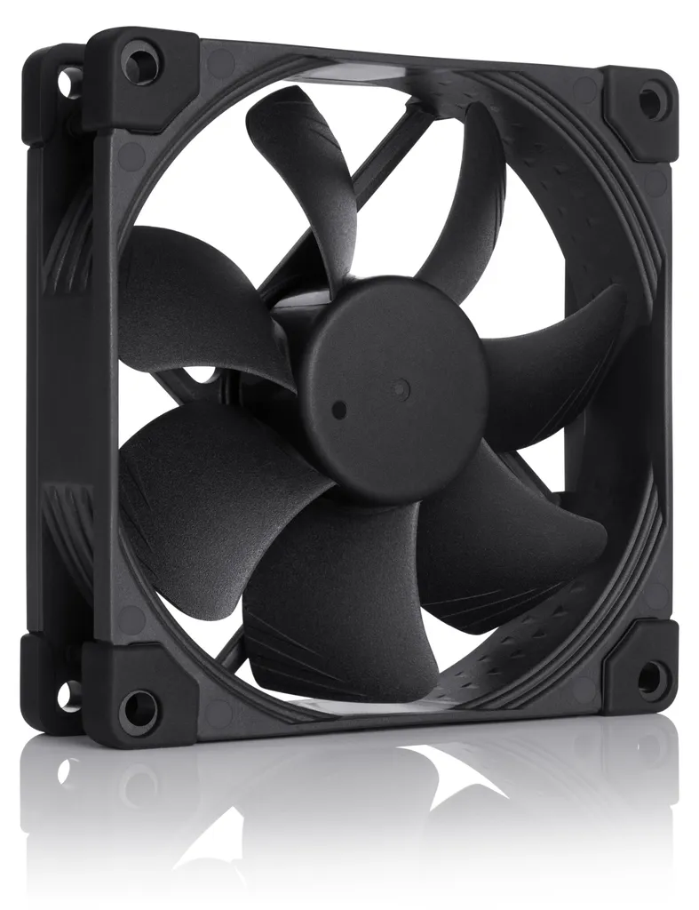 Ventilateur de boîtier 92mm Noctua noir pour PC compact - 2