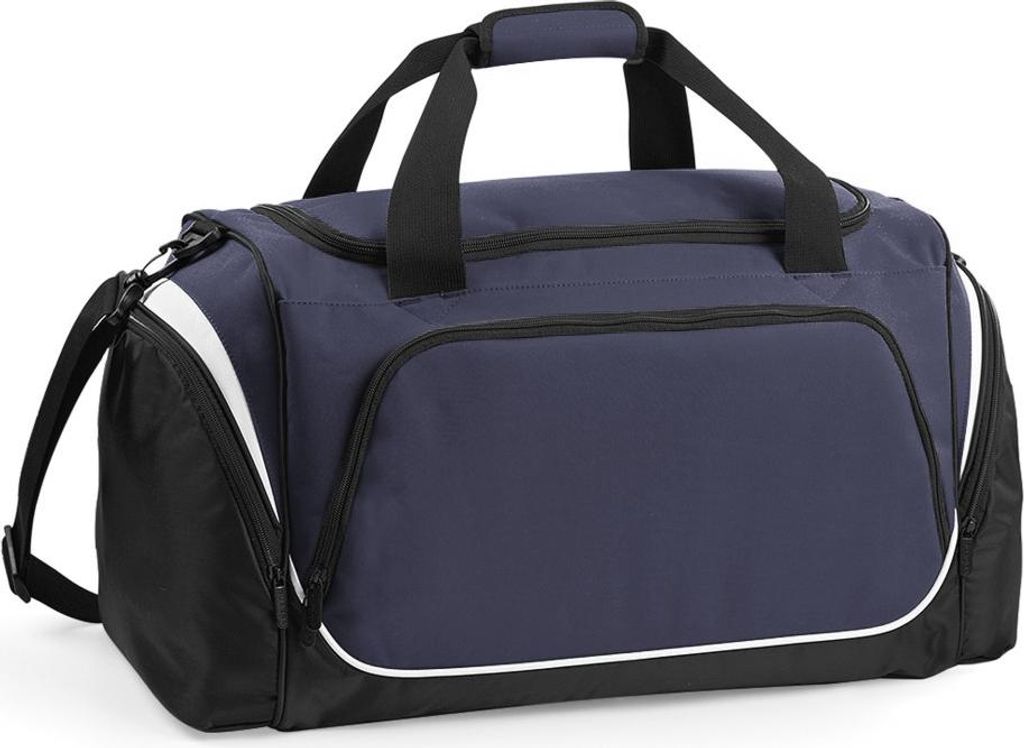 Quadra Pro Team Reisetasche / Sporttasche, 55 Liter (2 Stück/Packung) BC4453 (Einheitsgröße) (Marineblau/Schwarz/Weiß)