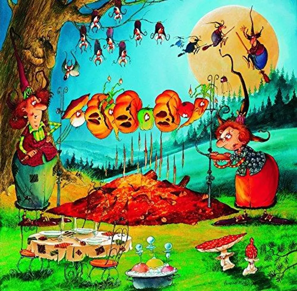 Puzzle Grafika 1000 pièces La Sorcière - Adieu l'ennui et le stress