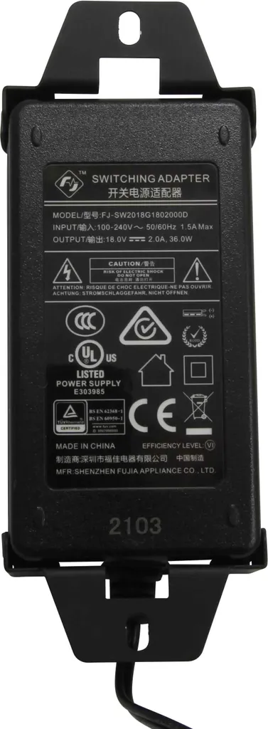 Bloc d'alimentation de remplacement 18V 2A compatible avec ampli TMSA - 3