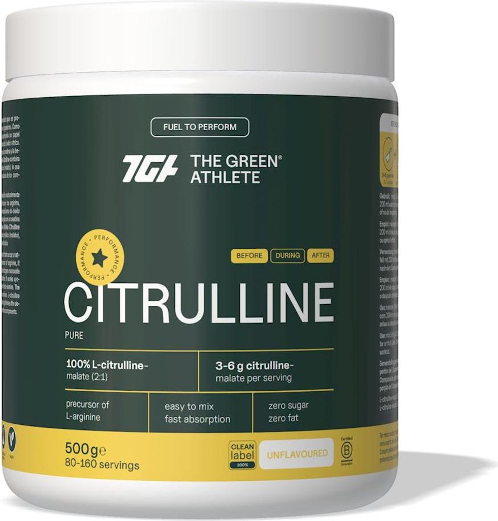 The Green Athlete L-Citrullin-Malat-Pulver (500 g)