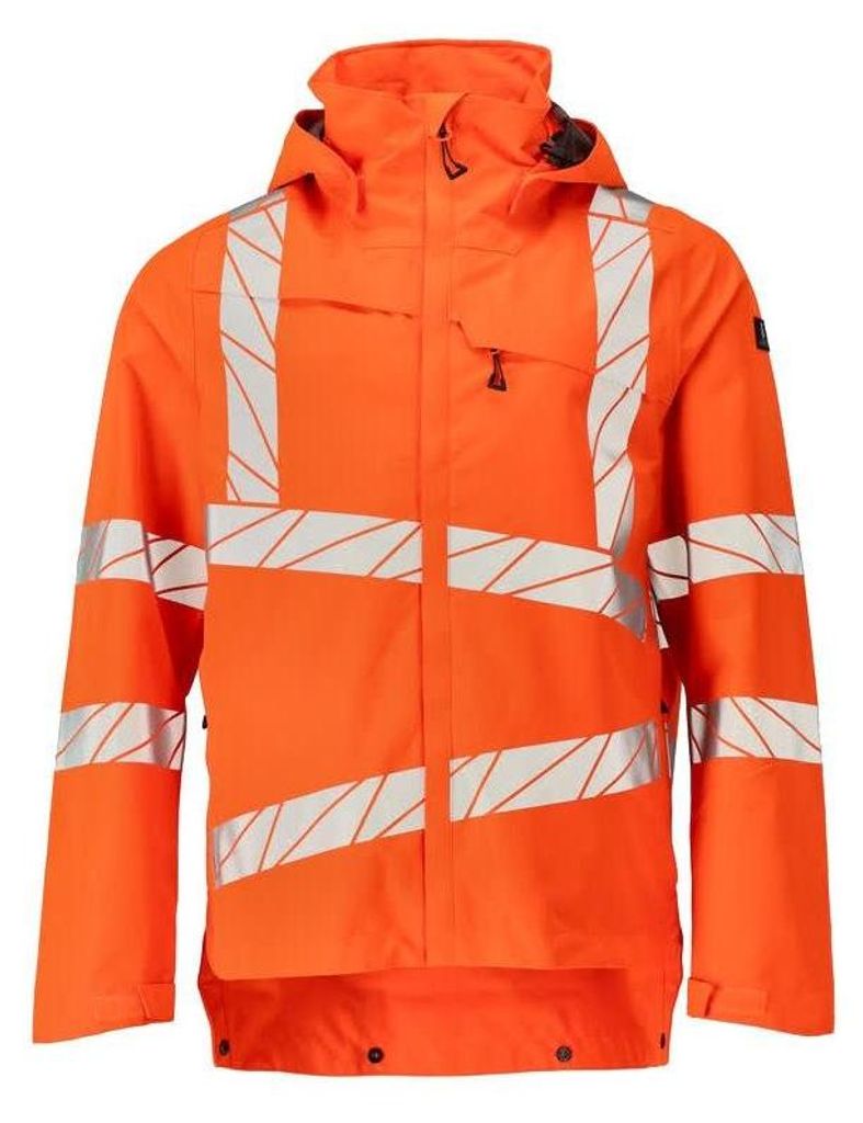Hard Shell Jacke mit leichtem Futter Jacke Größe M, hi-vis orange | Packung (1 Stück)