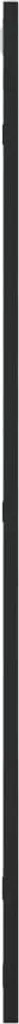 Specchio Parete Ferro Nero 60x100 vidaXL - Robusto e Versatile - 4