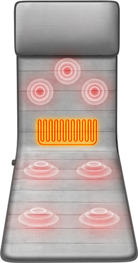 INF Tapis de massage Comfort Edition - Prise UE pour relaxation complète