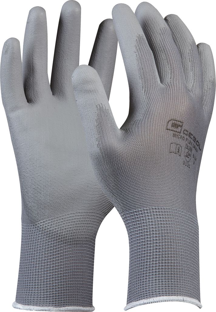 GEBOL Handschuh Micro Flex Gr. 8 709242G grau Produktbild 