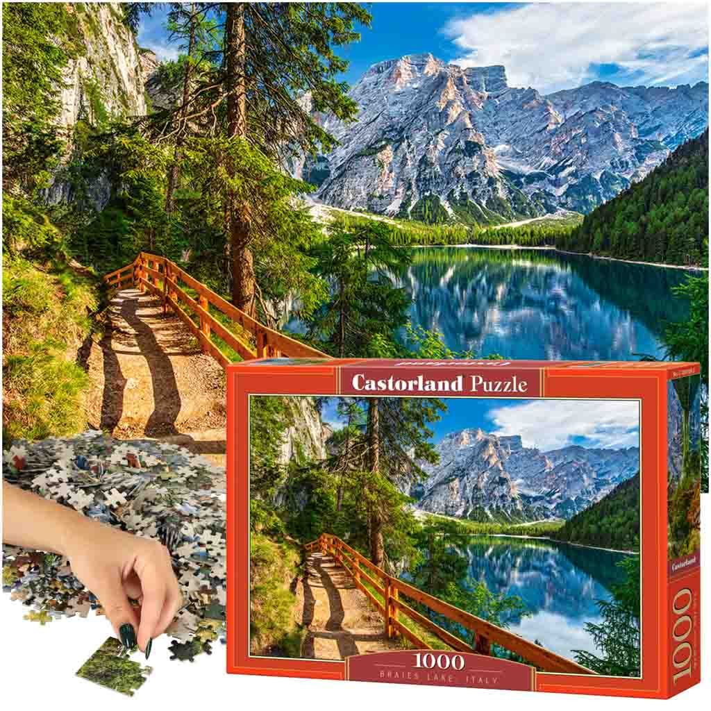 CASTORLAND Puzzle 1000el. Pragser Wildsee, Italien - Produktbild 